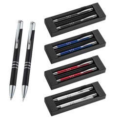 Zestaw piśmienny długopis + ołówek