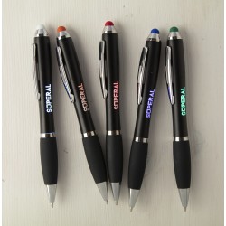 Długopis z LED z końcówką dotykową