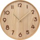 Zegar ścienny z drewna
