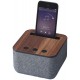 Materiałowo-drewniany głośnik Bluetooth®,